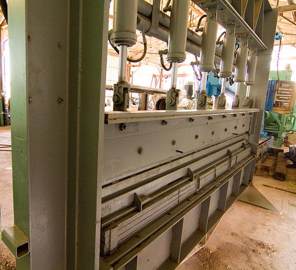 Used Custom Built All Steel Hydraulic Press Brake for Sale in Casa