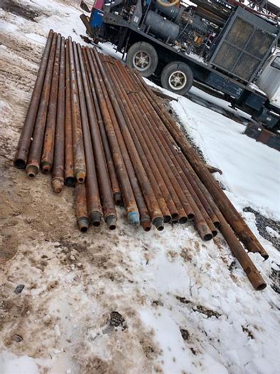 Used 0 Chicago Pneumatic Drill Pipe 25' X 4-1/2" X 3-1/2" API