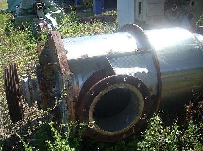 Used Evaporator, Wiped Film, 30 SF, Rodney Hunt, S/st, #D739115