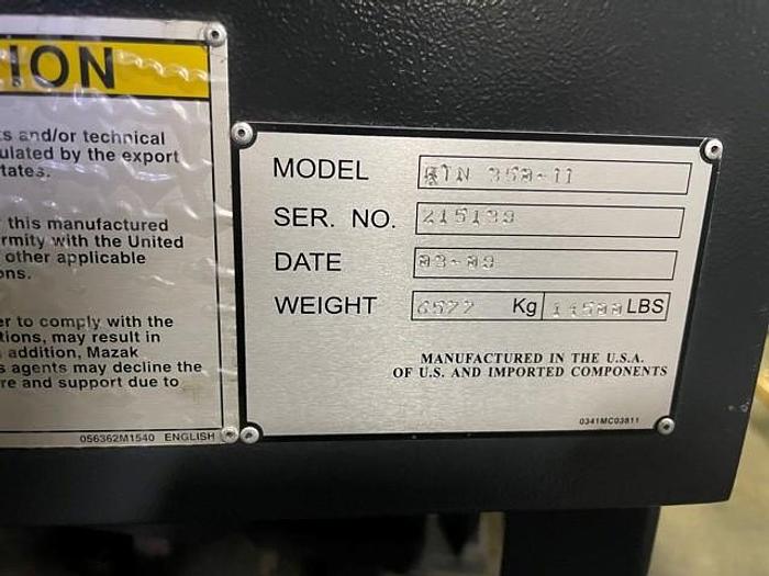 Used 2009 MAZAK QUICK TURN NEXUS 350-ll