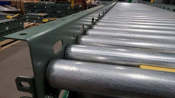 Used Hytrol ABEZ Zero Pressure Accumulation Live Roller Conveyor 24" x 30' EXCELLENT