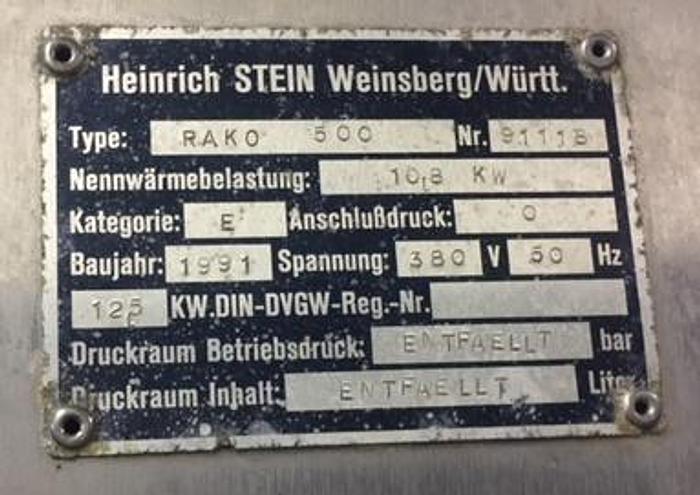 Used Stein RAKO 500 182334