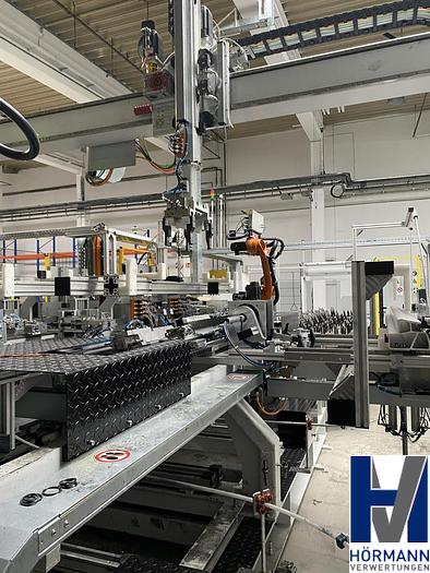 Gebraucht BAZ und Stangenpressprofil-Anlage zur PKW-Schwellerfertigung