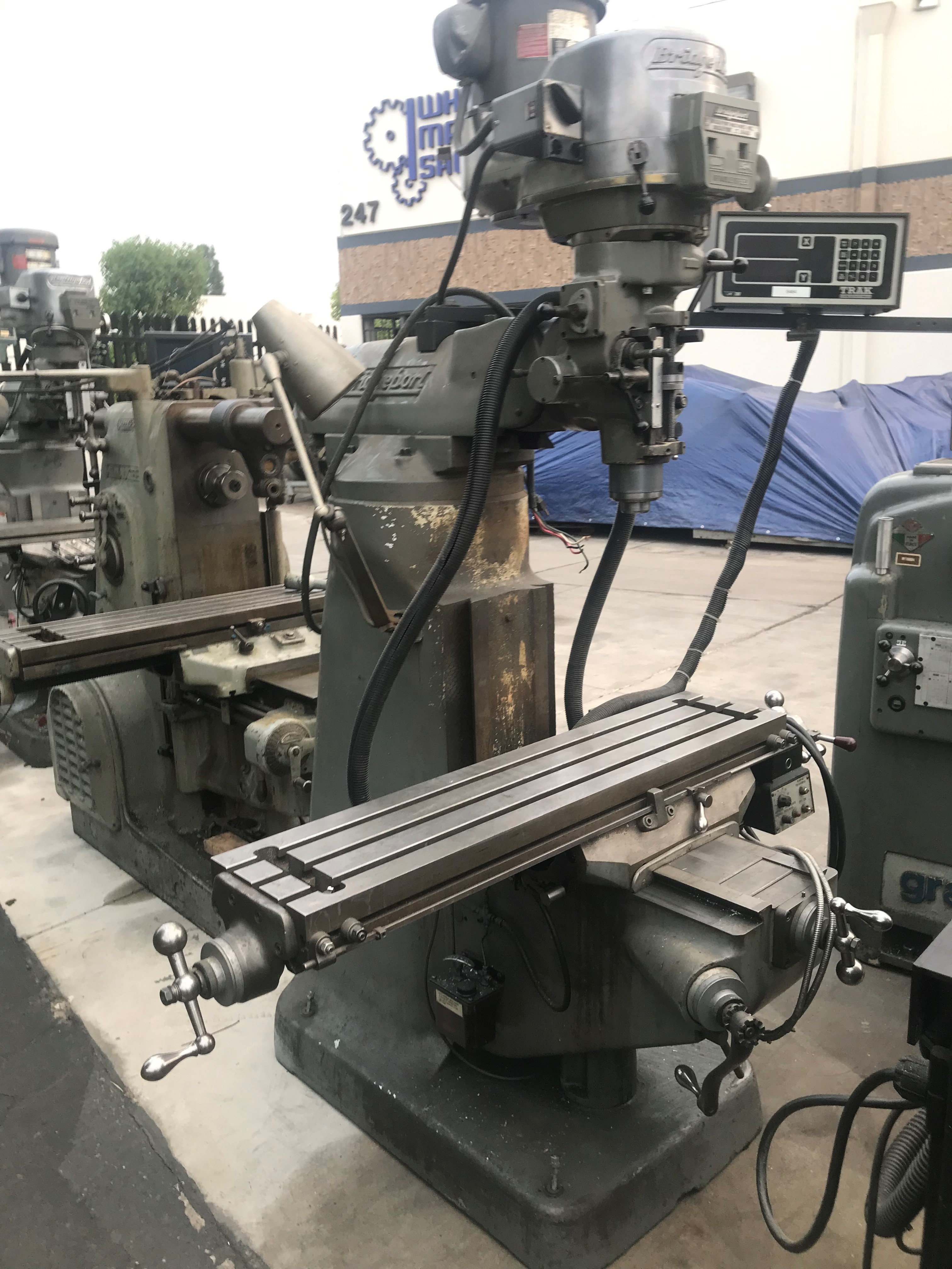 Used Bridgeport Series 1 Vertical Mill 9" x 42" #6484 #1