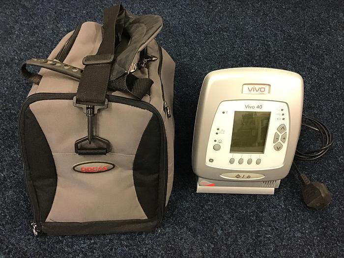 Used GE Breas Vivo 40 Ventilator