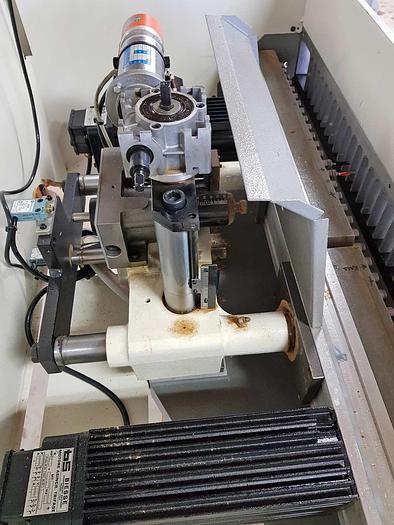 Used 1996 Biesse dowel drilling machine model Compact F 39 E