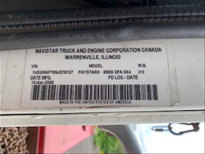 Used 2009 International Winch Tractor