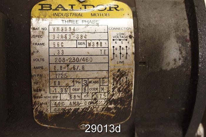 Used Winsmith 926MDTD Speed Reducer, RPM 1750 Input #29013