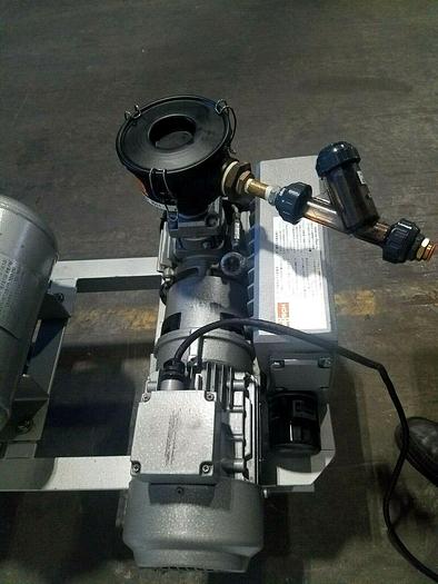 Used 2007 Busch RA025 Vacuum Pump Vacume with Receiver Tank Runs Perfectly