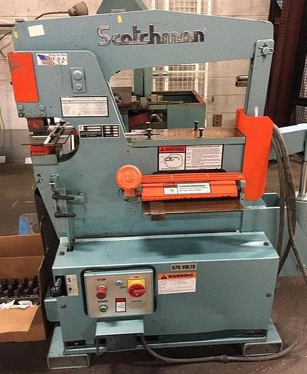 Used 40 TON SCOTCHMAN, HYDRAULIC IRONWORKER