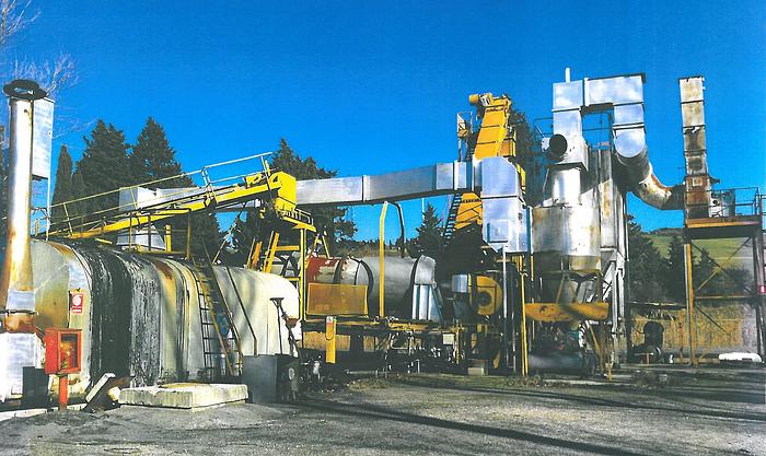Usato Impianto di produzione di conglomerato bituminoso LORO & PARISINI essiccatore MARINI EMCC 160