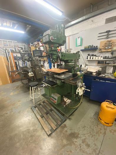 Used Microcut 837 Manual Turret Milling Machine