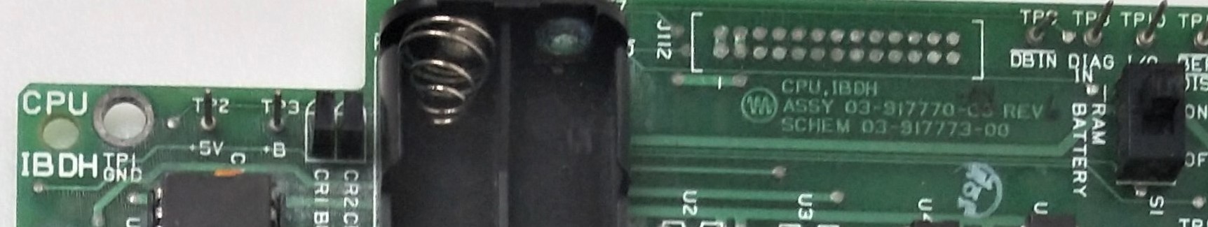 Used Varian 03-917770-00 CPU IBDH Motherboard for Varian Star 3400 GC