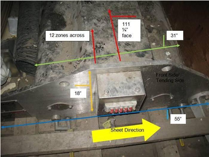 Unused GL&V P-13 Kaneng-Deltec Bi-Flo Profiling Steam Box #39279