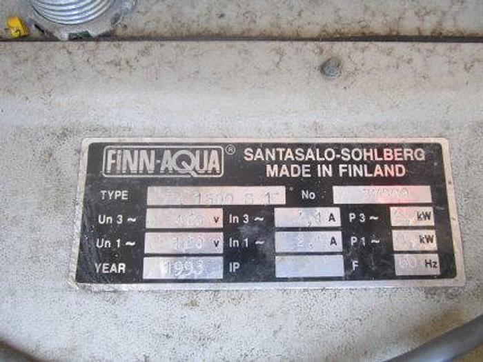 Used Boiler, 80 HP, Finn-Aqua, Clean Steam, 116 PSI, 316L S/st, #S737619