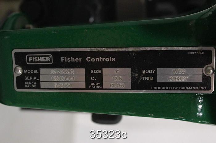 Unused Fisher Baumann 3224588C 24000C 1" Steam Valve #35323