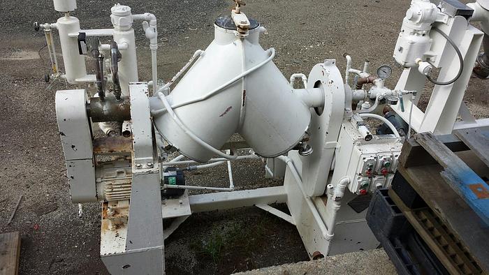 Used 2 CU. FT. PATTERSON KELLEY TWIN SHELL VACUUM PROCESSOR – S/S (#9298)