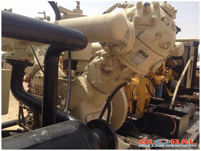 Used Item 0499 : McKenzie Skid Mounted Air Compressor / Booster