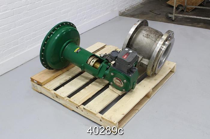 Used Fisher 12" Vee Ball Control Valve #40289