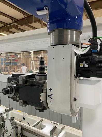 BACCI "TWIN-JET" X3400, 6-AXIS TWIN TABLE CNC MACHINING CENTER