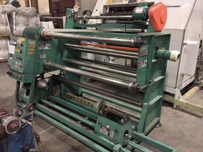 Used 60" VOORWOOD DUPLEX SLITTER REWINDER MODEL S60-18/187