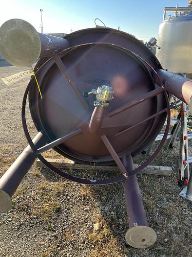 Used Tank, 1,200 Gallon, 304 S/st, Jkt, Wine Fermentation Tank #S744894