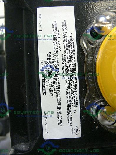 Used Flowserve  Series 39 120PSI Pneumatic Actuator + Position Monitor & 4" Ball Valve