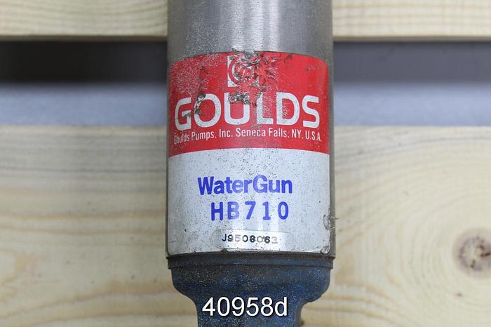 Used Goulds HB710 Water Gun Multi-Stage Booster Pump #40958