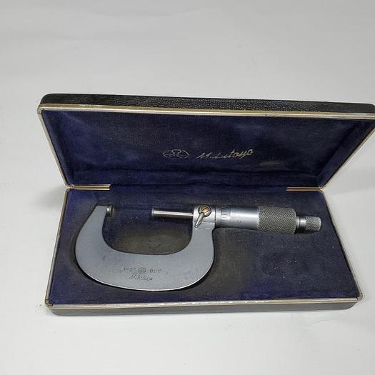 Used Mitutoyo Micrometer IP-65 (1"-2")