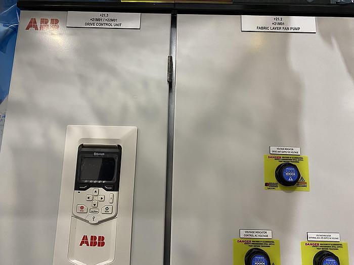 Used ABB DRIVE SYSTEM ACS880 (UNUSED NEW SURPLUS) MANUFACTURED 2018 SECTION 1 OF 4