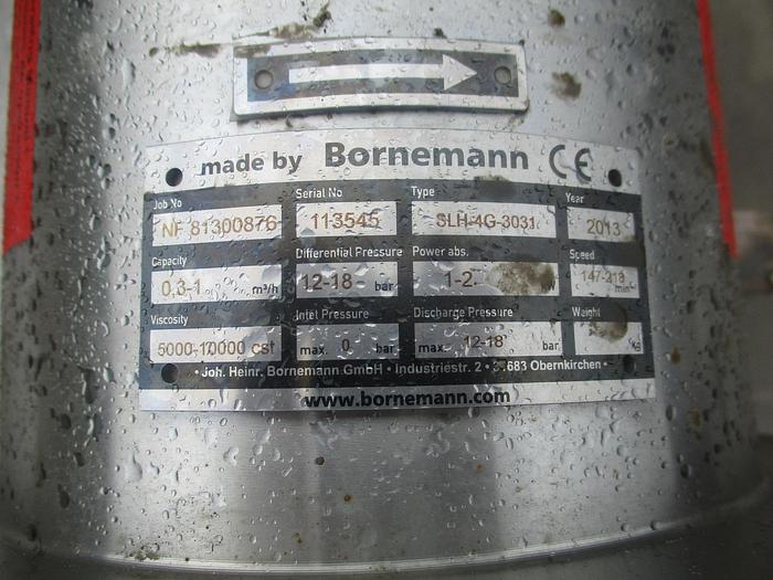 Used NEW / UNUSED BORNEMANN PUMP