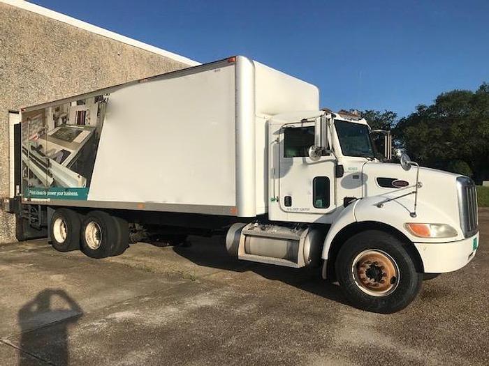 Used 2010 PETERBILT 335 DRY BOX TRUCK