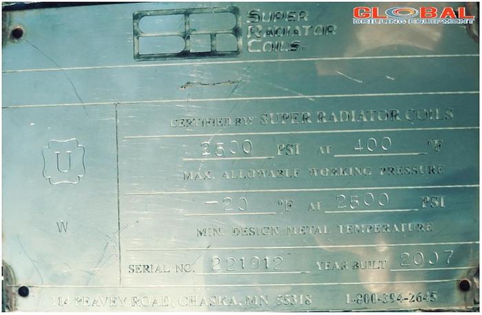 Used Item 0694 : 2007 Hurricane 6T-855-62B / 2000# Air Booster