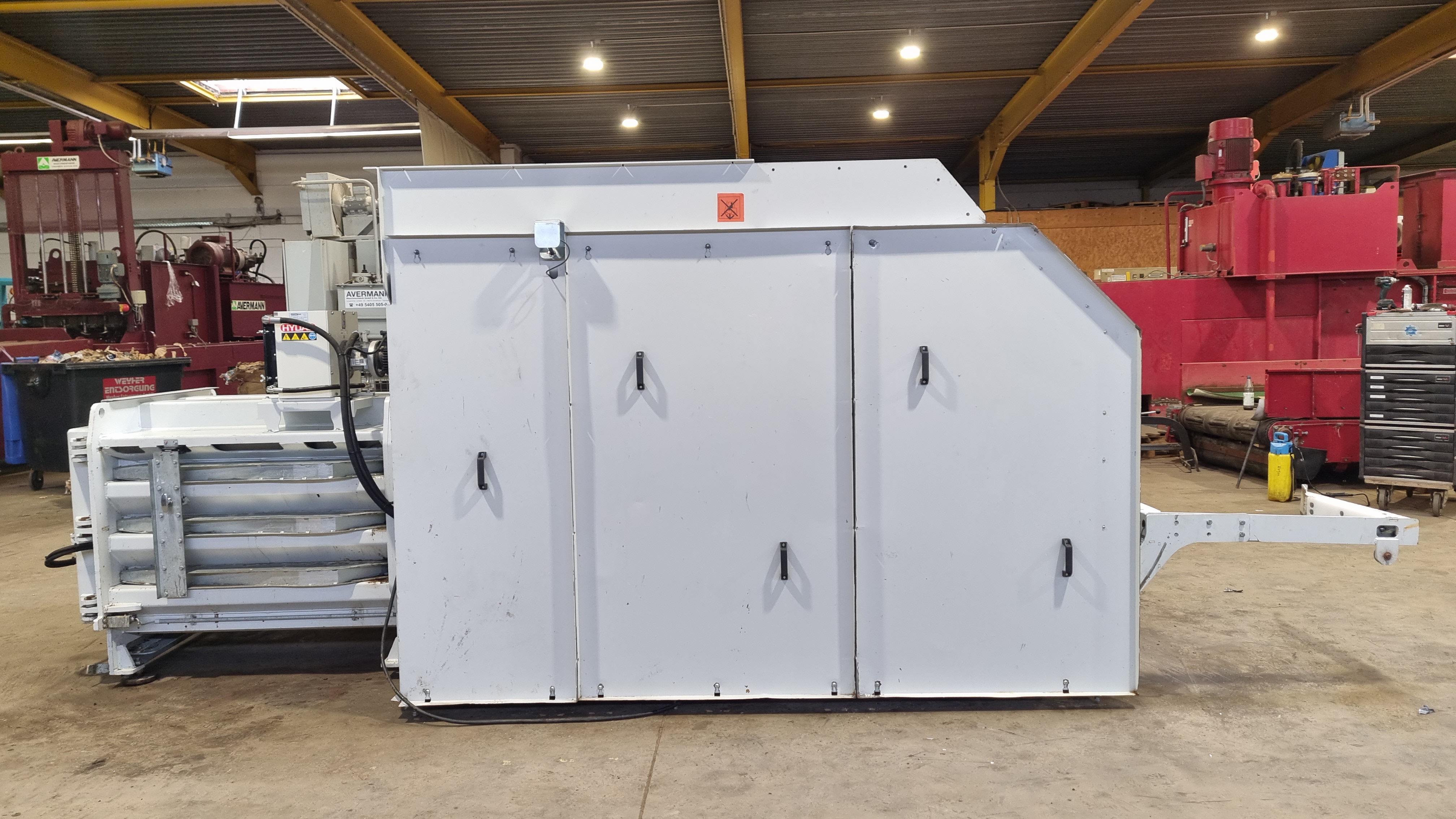 Used Ballenpresse HSM, Typ HL 4010 Re, Baujahr 2015