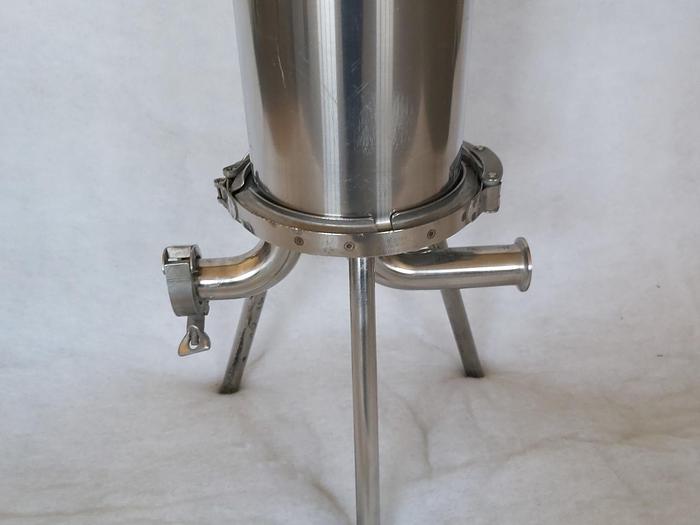 Überholt Durchlauffilter, Filtergehäuse, 3 ZW 2 Cuno, Edelstahl, gebraucht-Top