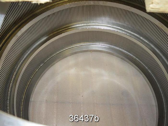 Refurbished Fiberprep SPM 400 Pressure Screen Basket, 0.10 MM Slots, Rebuilt #36437
