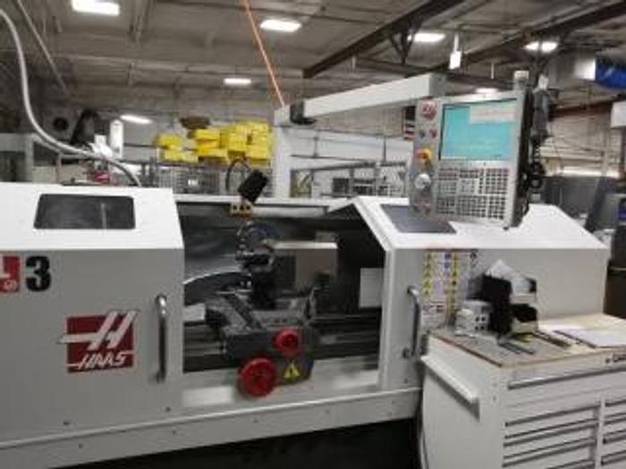 Used 2018 HAAS TL-3 CNC Turning Center with 8 Station VDI Turret