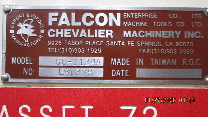 Used 1996 Chevalier  Universal Grinder GU 11224 A