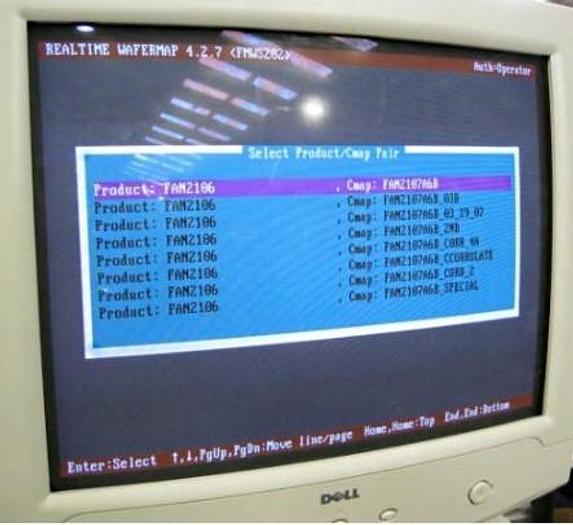 Used Electroglas 2001X 6" Wafer Prober Probe Station w/ WaferMap Software