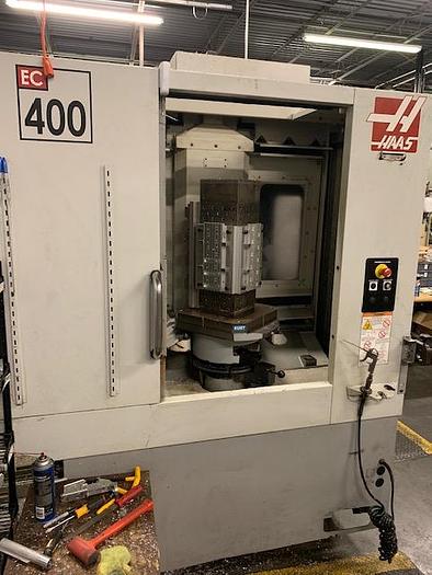 Used 2008 HAAS EC 400 HORIZONTAL MACHINING CENTER
