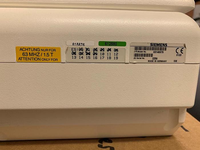 Used SIEMENS Breast CP Array MRI Coil
