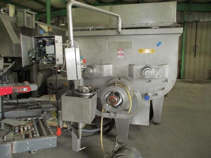 Used Wolfking Mixer Grinder, TSMG 1750/250, with Peco Regrind system