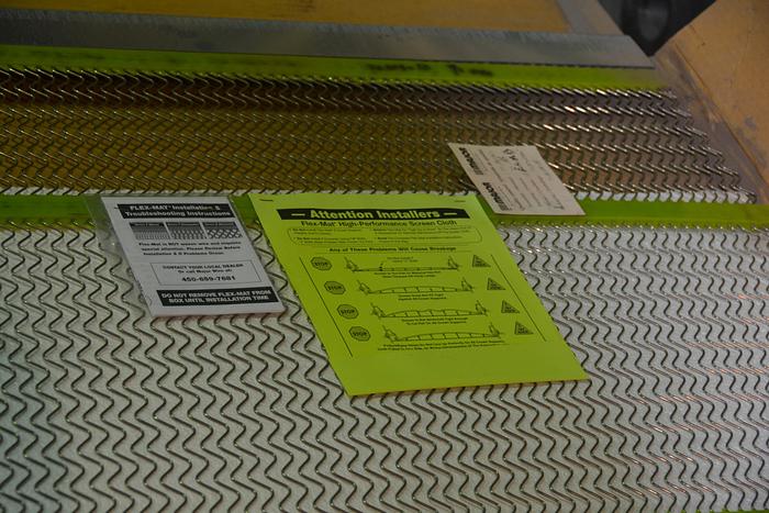 Used KEESTRACK COMBO SCREENS