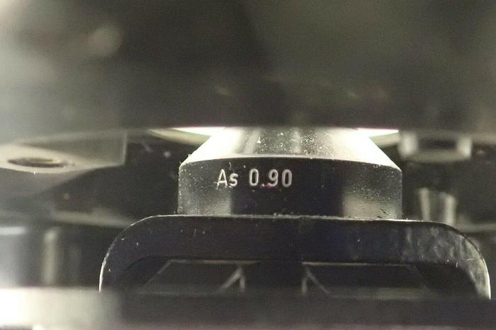 Used Leitz Wetzlar Germany As 0.90 Microscope Condenser w/ Stand, Stage & Nosepiece