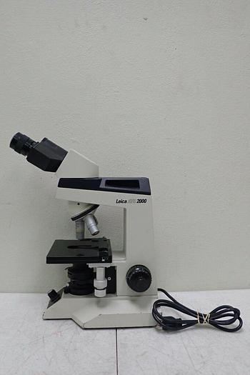 Used Leica ATC 2000 Binocular Microscope with 3 Objectives 557796218411