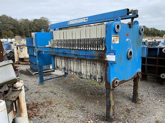 Used 30 CU. FT. MICRONICS FILTER PRESS - 800 MM (#9913)