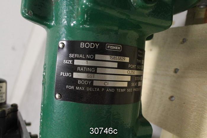 Unused Fisher EZ 1" Steam Valve #30746