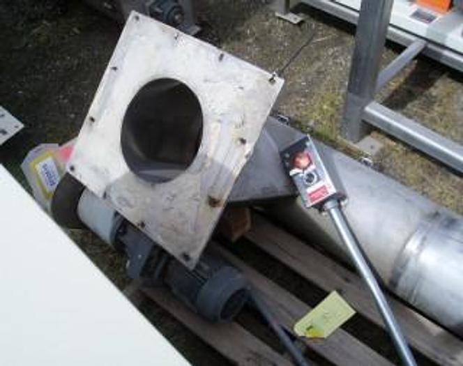 Used Conveyor, Screw, 9" X 5', S/st, 1/2 HP, #S733510