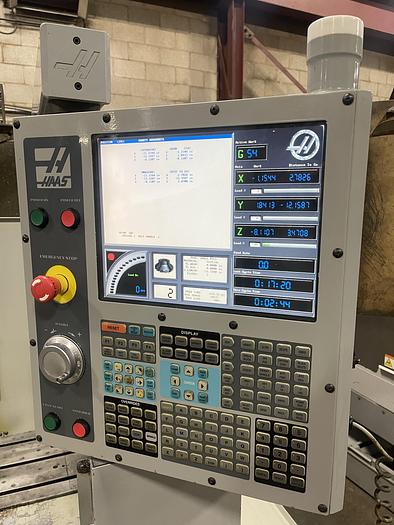 Used 40"X, 20"Y, 16"Z, HAAS, TM-3, 2007, CNC VERTICAL MILL