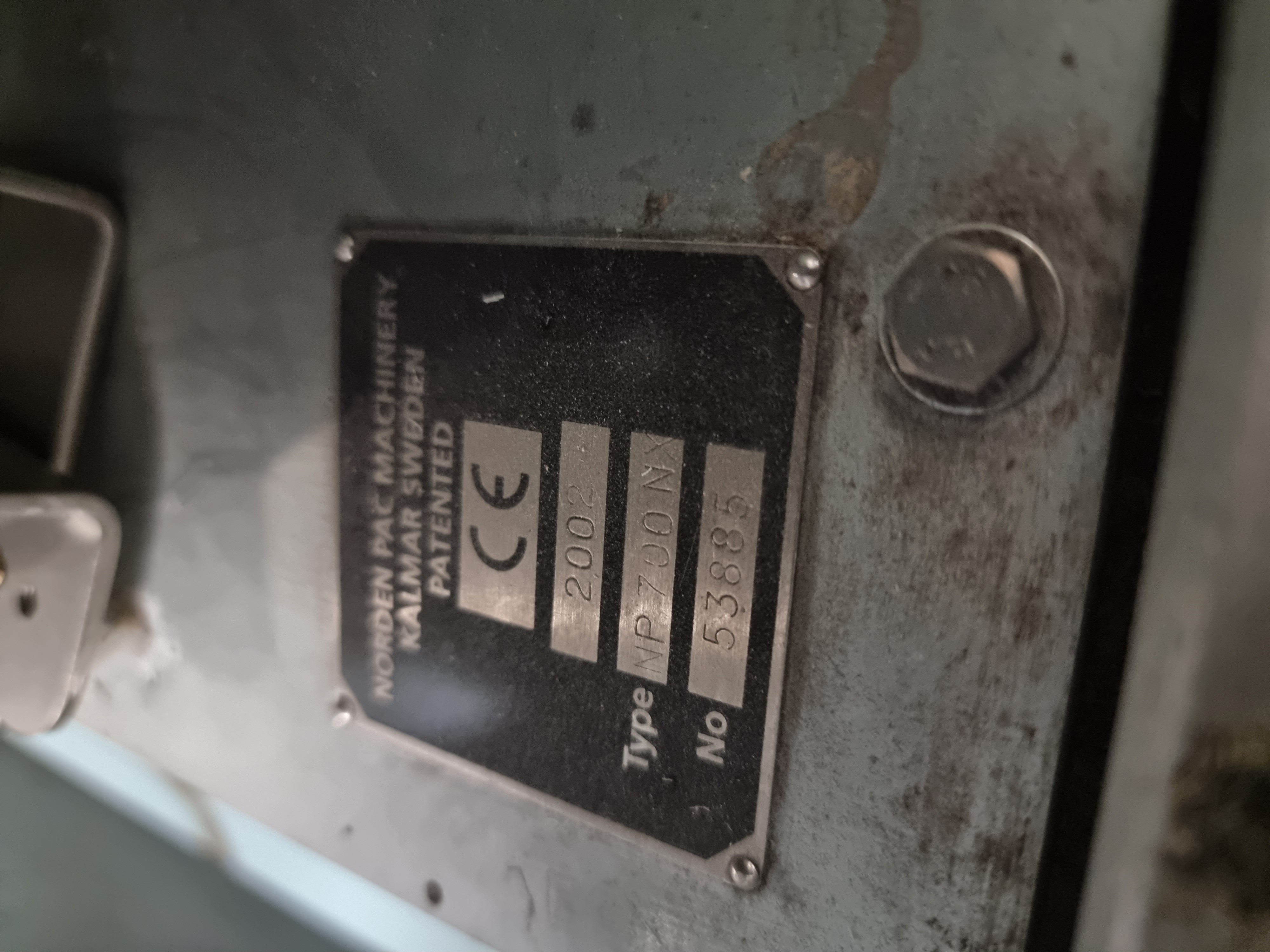 Used NordenPac NP 700 Cartoning Machine